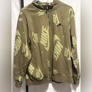 Nike Khaki Green Sweatshirt